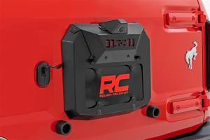 Rough Country Lift Kits & Suspension | 1350 Offroad - Rough Country Spare Tire Delete Kit, Rear, Relocates License Plate, Laser Cut, Retains Backup Camera - 51125 - Image 4