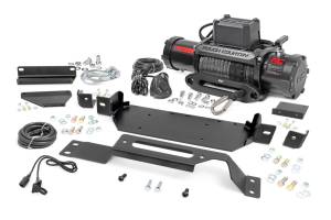 Rough Country Lift Kits & Suspension | 1350 Offroad - Rough Country Hidden Winch Mounting Plate, with PRO12000S Winch - 51127 - Image 1