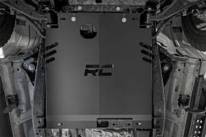 Rough Country Lift Kits & Suspension | 1350 Offroad - Rough Country Catalytic Converter Shield, 14-Gauge Steel, Black Powder Coating - 53001 - Image 2