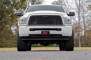 Rough Country Lift Kits & Suspension | 1350 Offroad - Rough Country Laser-Cut Mesh Replacement Grille, Unique Mesh Pattern, Corrosion Resistant Black Powdercoat - 70150 - Image 3