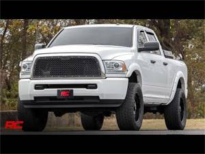 Rough Country Lift Kits & Suspension | 1350 Offroad - Rough Country Mesh Grille with LED, Unique Mesh Pattern, Corrosion Resistant Black Powdercoat - 70152 - Image 2
