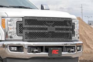 Rough Country Lift Kits & Suspension | 1350 Offroad - Rough Country Mesh Grille, Inner Grille, Mounting Brackets - 70213 - Image 3