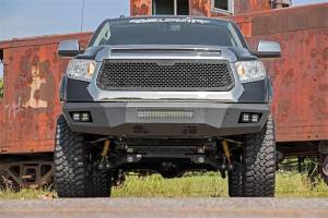 Rough Country Lift Kits & Suspension | 1350 Offroad - Rough Country Mesh Grille, Front, Black Series, Black Powder Coat Finish, Stainless Steel Hardware - 70222 - Image 4