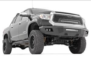 Rough Country Lift Kits & Suspension | 1350 Offroad - Rough Country Mesh Grille, 30-in Front, Dual Row LED, Black Powder Coat Finish, Stainless Steel Hardware - 70225 - Image 5