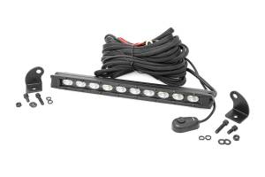 Rough Country Lift Kits & Suspension | 1350 Offroad - Rough Country Cree Black Series LED Light Bar, 10-in - 70411ABL - Image 5