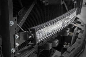 Rough Country Lift Kits & Suspension | 1350 Offroad - Rough Country Cree Chrome Series LED Light Bar, 30-in, Dual Row, 14400 Lumens, 180 Watts, Spot Beam - 70624 - Image 3