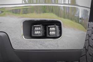 Rough Country Lift Kits & Suspension | 1350 Offroad - Rough Country Black Series LED Fog Light Kit, Dual, 2-in - 70628 - Image 4