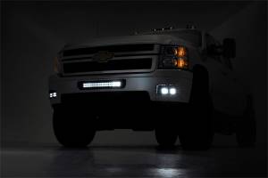Rough Country Lift Kits & Suspension | 1350 Offroad - Rough Country Black Series LED Fog Light Kit, Dual, 2-in - 70628 - Image 5
