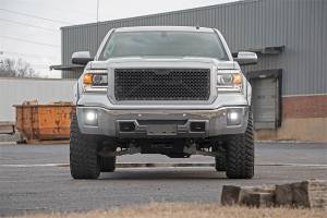 Rough Country Lift Kits & Suspension | 1350 Offroad - Rough Country Black Series LED Fog Light Kit, 5760 Lumens, 72 Watts, Spot Beam - 70689 - Image 4