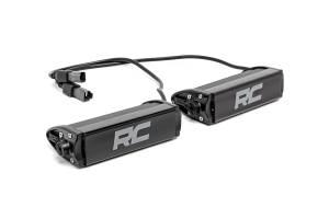 Rough Country Lift Kits & Suspension | 1350 Offroad - Rough Country Cree Chrome Series LED Light Bar, Two-6-in LED Light Bars, 4800 Lumens Total, 60 Watts Total - 70706 - Image 2
