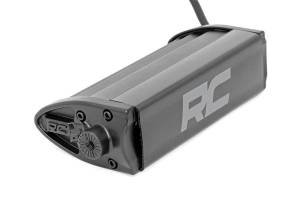 Rough Country Lift Kits & Suspension | 1350 Offroad - Rough Country Cree Black Series LED Light Bar, 6-in, Single Row, 2400 Lumens, 30 Watts, [6] 5 Watt Cree LEDs - 70707BL - Image 2