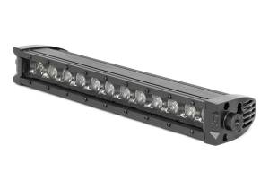 Rough Country Lift Kits & Suspension | 1350 Offroad - Rough Country LED Light Bar, 12-in, Black Series with Cool White DRL, 4800 Lumens, Single Row - 70712BLDRL - Image 2
