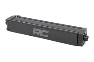 Rough Country Lift Kits & Suspension | 1350 Offroad - Rough Country LED Light Bar, 12-in, Black Series with Amber DRL - 70712BLDRLA - Image 3