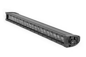 Rough Country Lift Kits & Suspension | 1350 Offroad - Rough Country LED Light Bar, 20-in, Black Series with Amber DRL - 70720BLDRLA - Image 3