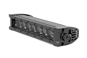 Rough Country Lift Kits & Suspension | 1350 Offroad - Rough Country LED Light Bar, 8-in, Black Series with Cool White DRL - 70728BLDRL - Image 2