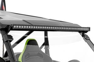 Rough Country Lift Kits & Suspension | 1350 Offroad - Rough Country Cree Black Series LED Light Bar, Single Row, 40-in, Length 41.625-in, Depth 3.12-in - 70740BL - Image 2