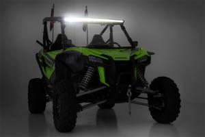 Rough Country Lift Kits & Suspension | 1350 Offroad - Rough Country Cree Black Series LED Light Bar, Single Row, 40-in, Length 41.625-in, Depth 3.12-in - 70740BL - Image 3