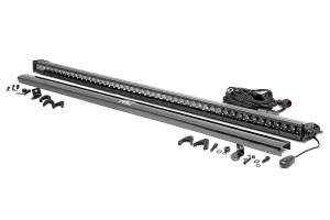 Rough Country Lift Kits & Suspension | 1350 Offroad - Rough Country Cree Black Series LED Light Bar, 50-in, Single Row, Straight, 19200 Lumens, 240 Watts, Switch - 70750BL - Image 1