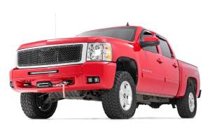 Rough Country Lift Kits & Suspension | 1350 Offroad - Rough Country LED Fog Light Kit, Black Series Lights with Amber DRL, [2] Fog Light Mounting Brackets - 70762DRLA - Image 2