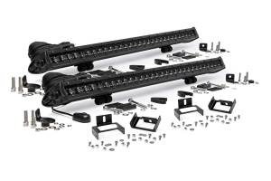 Rough Country Lift Kits & Suspension | 1350 Offroad - Rough Country LED Grille Kit, 30-in, Black, Series Cree, Pair - 70771 - Image 1