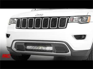 Rough Country Lift Kits & Suspension | 1350 Offroad - Rough Country Hidden Bumper Chrome Series LED Light Bar Kit, 20-in Dual Row Light Bar, 9600 Lumens, 120W - 70775 - Image 2
