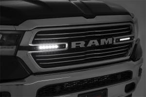 Rough Country Lift Kits & Suspension | 1350 Offroad - Rough Country LED Grille Kit, 6-in, Chrome Series, Carbon Powder Coating, Pair - 70784 - Image 5