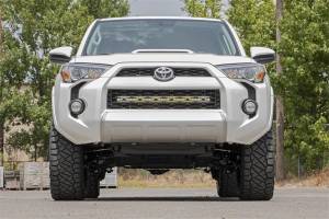 Rough Country Lift Kits & Suspension | 1350 Offroad - Rough Country Hidden Bumper Chrome Series LED Light Bar Kit, 30-in Dual Row Light Bar, 27000 Lumens, 300W - 70787 - Image 5