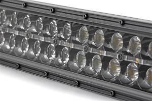 Rough Country Lift Kits & Suspension | 1350 Offroad - Rough Country Cree Black Series LED Light Bar, 12-in, Dual Row, 10800 Lumens, 120 Watts, Spot/Flood Beam - 70912BD - Image 3