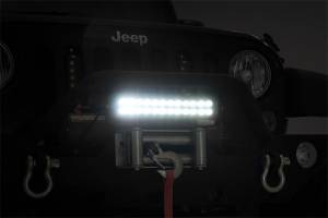 Rough Country Lift Kits & Suspension | 1350 Offroad - Rough Country Cree Black Series LED Light Bar, 12-in, Dual Row, 5760 Lumens, 72 Watts, Spot/Flood Beam - 70912BL - Image 3