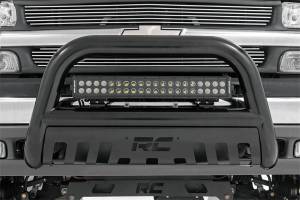 Rough Country Lift Kits & Suspension | 1350 Offroad - Rough Country Cree Black Series LED Light Bar, 20-in, Dual Row, 9600 Lumens, 120 Watts, Spot/Flood Beam - 70920BL - Image 3