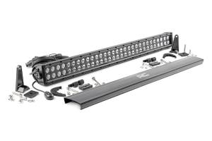 Rough Country Lift Kits & Suspension | 1350 Offroad - Rough Country Cree Black Series LED Light Bar, 30-in, Dual Row, 14400 Lumens, 180 Watts, Sport/Flood Beam - 70930BL - Image 1