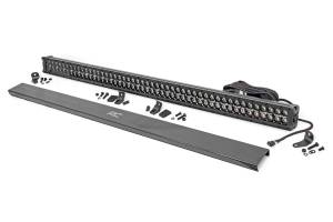 Rough Country Lift Kits & Suspension | 1350 Offroad - Rough Country Cree Black Series LED Light Bar, 50-in, Dual Row, 43200 Lumens, 480 Watts, Spot/Flood Beam - 70950BDA - Image 1