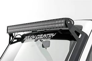 Rough Country Lift Kits & Suspension | 1350 Offroad - Rough Country Cree Black Series LED Light Bar, 50-in, Dual Row, 23040 Lumens, 288 Watts, Spot/Flood Beam - 70950BL - Image 2
