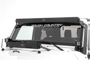 Rough Country Lift Kits & Suspension | 1350 Offroad - Rough Country Cree Black Series LED Light Bar, 50-in, Dual Row, 23040 Lumens, 288 Watts, Spot/Flood Beam - 70950BL - Image 3