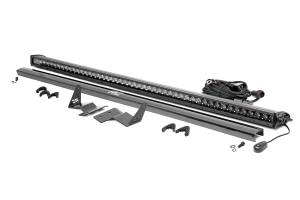 Rough Country Lift Kits & Suspension | 1350 Offroad - Rough Country LED Light Bar, Windshield, 50-in, Black Series, Single Row - 71043 - Image 1