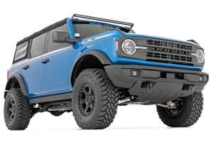 Rough Country Lift Kits & Suspension | 1350 Offroad - Rough Country LED Light Bar, Windshield, 50-in, Black Series, Single Row - 71043 - Image 5
