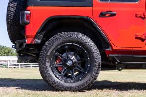 Rough Country Lift Kits & Suspension | 1350 Offroad - Rough Country Brake Caliper Covers, Rear, Red, 6061-T6 Aluminum, Non-Sport [BR5 Brake Code] - 711422 - Image 5