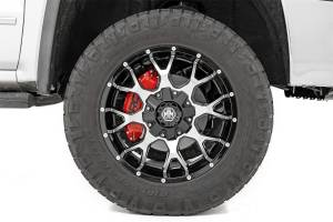 Rough Country Lift Kits & Suspension | 1350 Offroad - Rough Country Brake Caliper Covers, Red - 71144A - Image 2