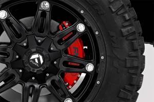Rough Country Lift Kits & Suspension | 1350 Offroad - Rough Country Brake Caliper Covers, Red - 71152 - Image 3