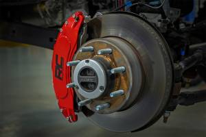 Rough Country Lift Kits & Suspension | 1350 Offroad - Rough Country Brake Caliper Covers, Front/Rear, Red - 71153 - Image 5
