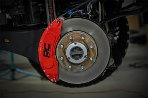 Rough Country Lift Kits & Suspension | 1350 Offroad - Rough Country Brake Caliper Covers, Front/Rear, Red - 71153 - Image 6