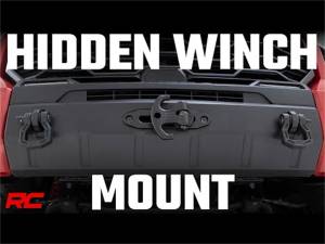 Rough Country Lift Kits & Suspension | 1350 Offroad - Rough Country Hidden Winch Mounting Plate, Fairlead Mount, Driver & Passenger Side Wings, [2] D-Ring Mounts - 72004 - Image 5