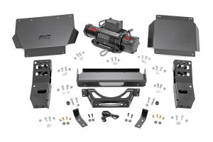 Rough Country Lift Kits & Suspension | 1350 Offroad - Rough Country Hidden Winch Mounting Plate, 9500S - 72012 - Image 1