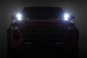 Rough Country Lift Kits & Suspension | 1350 Offroad - Rough Country LED Fog Light Kit, 2-in Spectrum, Ditch Mount, Spot, Pair - 72107 - Image 4