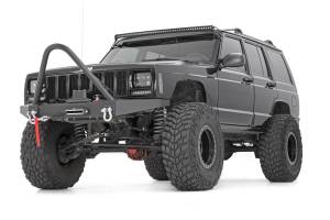Rough Country Lift Kits & Suspension | 1350 Offroad - Rough Country Cree Black Series LED Light Bar, 50-in, Single Row, Curved, 19200 Lumens, 240 Watts, Spot Beam - 72750BL - Image 2