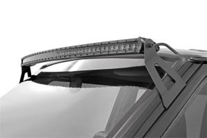 Rough Country Lift Kits & Suspension | 1350 Offroad - Rough Country Cree Black Series LED Light Bar, 50-in, Single Row, Curved, 19200 Lumens, 240 Watts, Spot Beam - 72750BL - Image 3