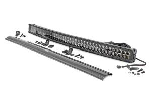 Rough Country Lift Kits & Suspension | 1350 Offroad - Rough Country Cree Black Series LED Light Bar, 40-in, Dual Row, 36000 Lumens, 400 Watts, Spot/Flood Beam - 72940BD - Image 1