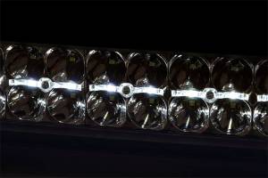 Rough Country Lift Kits & Suspension | 1350 Offroad - Rough Country LED Light Bar, 30-in, Curved Cree, Dual Row, Chrome Series, with Cool White DRL - 72930D - Image 4