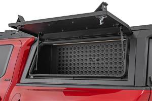 Rough Country Lift Kits & Suspension | 1350 Offroad - Rough Country Bed Cap Molle Panel Side Storage Bin, Driver Side - 734074 - Image 1