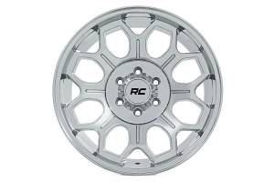 Rough Country Lift Kits & Suspension | 1350 Offroad - Rough Country Series 77 Wheel, One-Piece, Chrome, 20x9-in, 6x5.5, 12mm Offset - 77201212C - Image 6